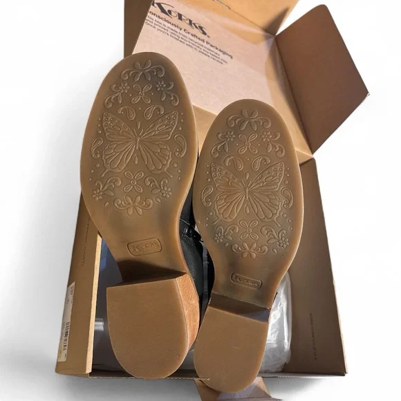 NWOT - Korks Ease Clove Black Booties - Size 11 - Picture 2 of 4